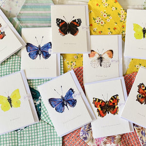 British Butterfly mini card range - Sara Sayer