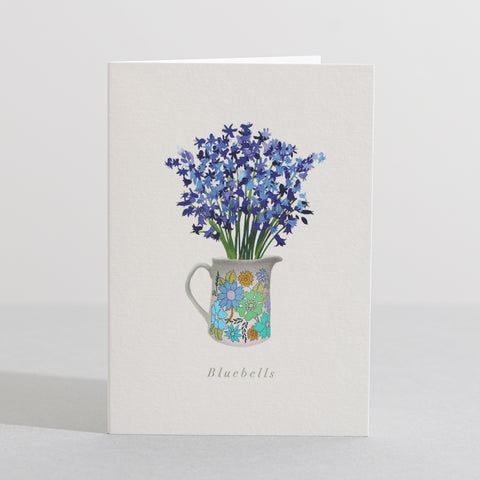 Bluebell card Language of flowers card - Sara Sayer