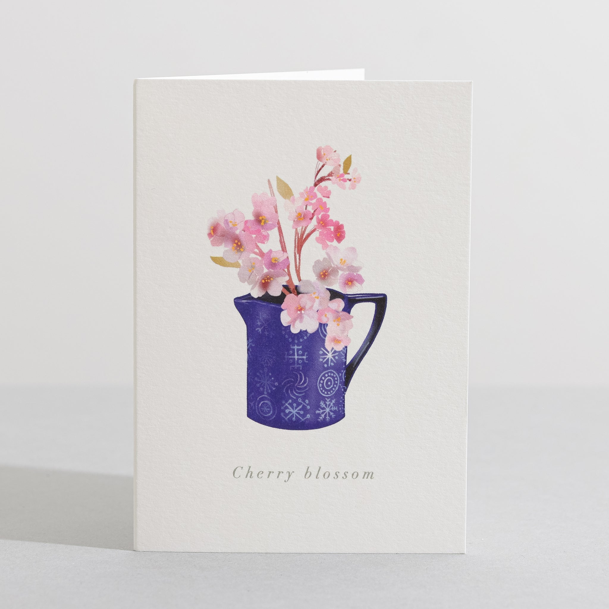 Cherry Blossom Card Language of flowers card - Sara Sayer