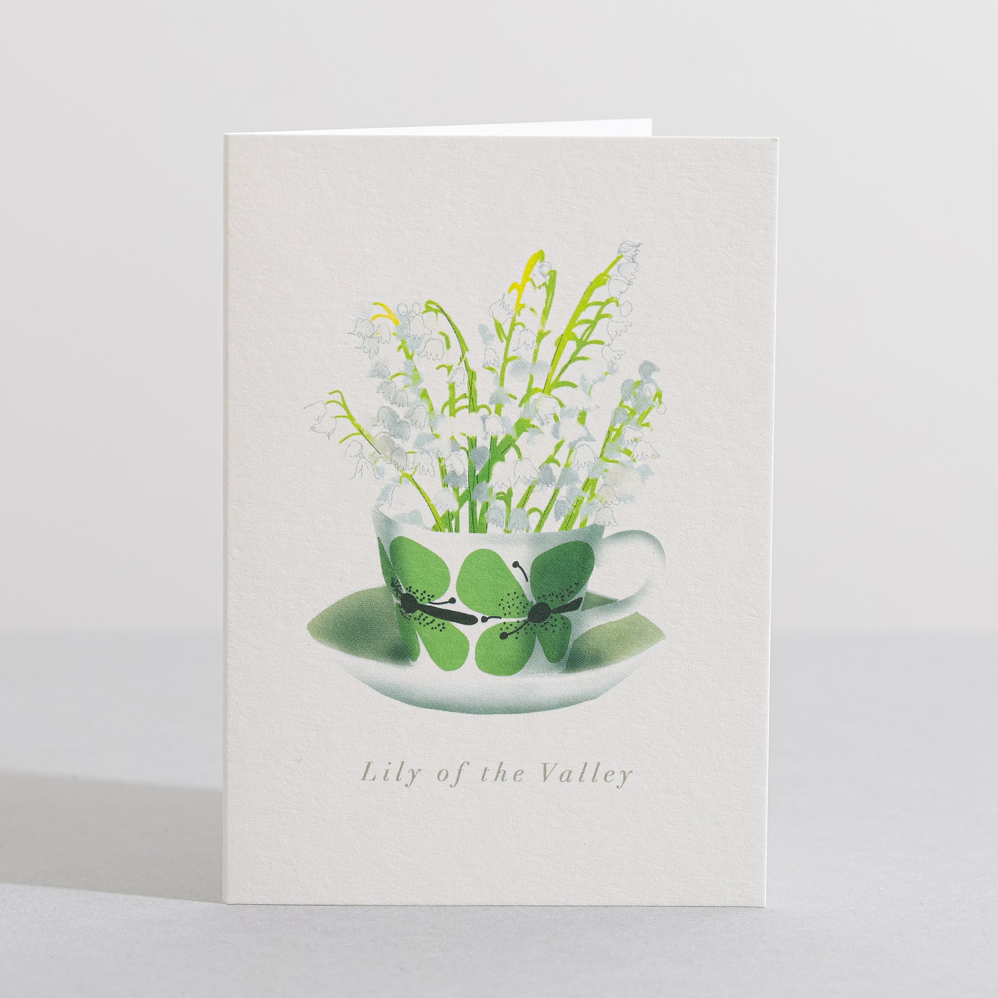 Lily of the Valley Flower Card Language of Flower Card  - Sara Sayer