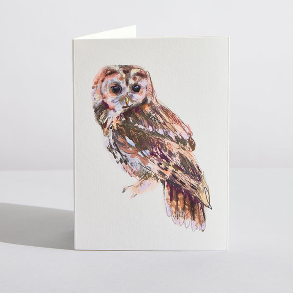 Tawny Owl Concertina Card